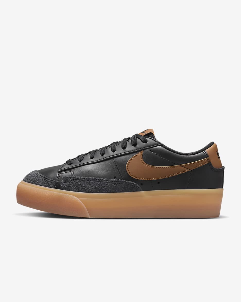 Nike blazer low mujer marron on sale